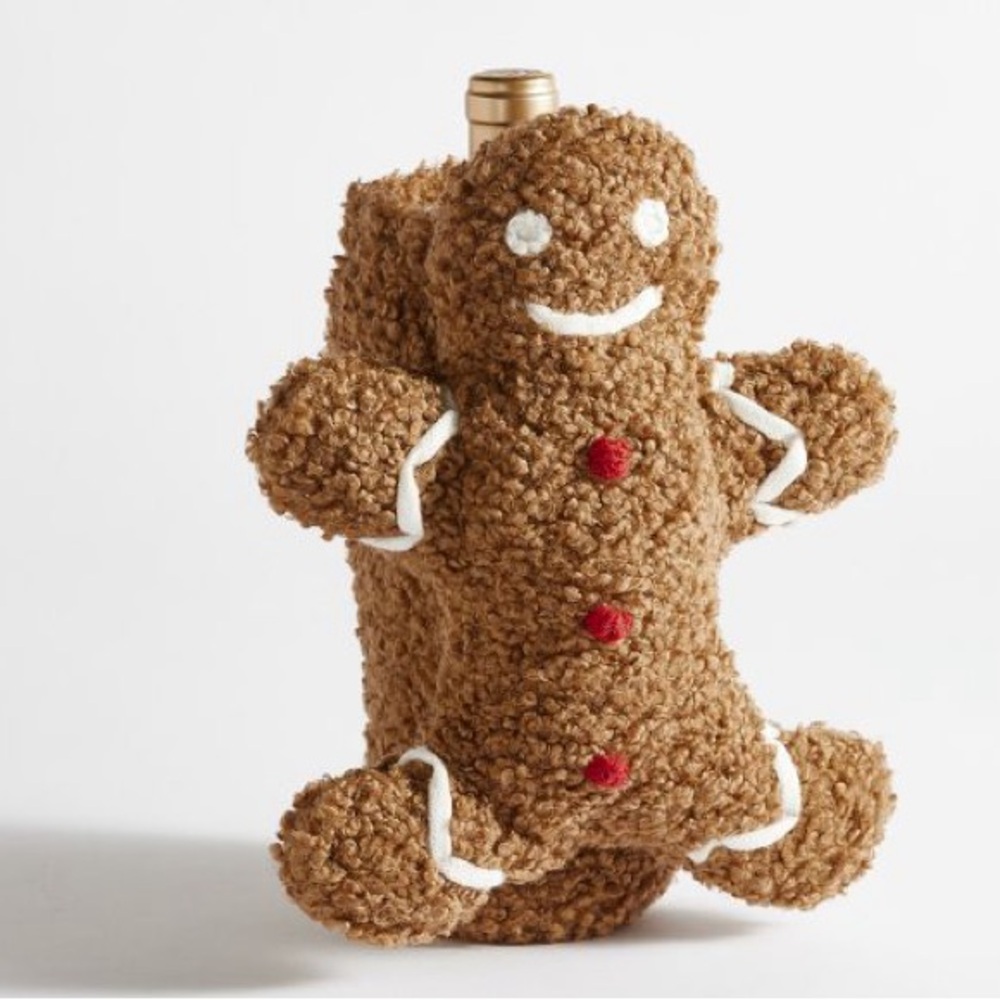 Pottery Barn Gingerbread Wine Bag